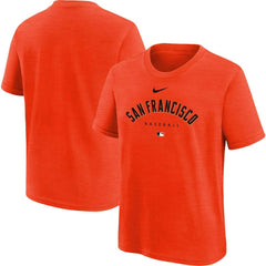 San Francisco Giants Nike Youth Authentic Collection Early Work Tri-Blend T-Shirt - MLB T-shirts