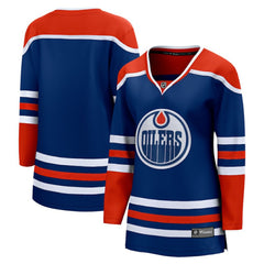 Edmonton Oilers Fanatics Women's Home Breakaway Blank Jersey - NHL Jerseys