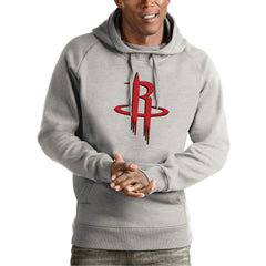 Heather Gray Houston Rockets Antigua Team Logo Victory Pullover Hoodie sale | NBA