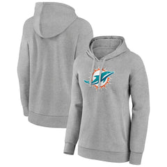 Miami Dolphins Women's Primary Logo Pullover Hoodie | NFL Hot