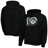 Black Brooklyn Nets '47 10th Anniversary Headline Pullover Hoodie | NBA