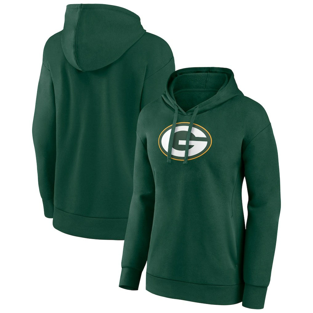 Green Bay Packers Women's Primary Logo Pullover Hoodie | NFL Online