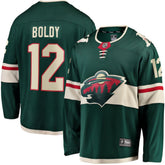 Matthew Boldy Minnesota Wild Fanatics Home Breakaway Player Jersey - NHL Jerseys