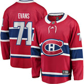 Jake Evans Montreal Canadiens Fanatics Home Breakaway Player Jersey - NHL Jerseys