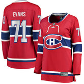 Jake Evans Montreal Canadiens Fanatics Women's Home Breakaway Player Jersey - NHL Jerseys