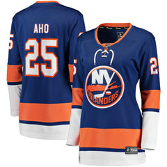 Sebastian Aho New York Islanders Fanatics Women's Home Breakaway Player Jersey - NHL Jerseys