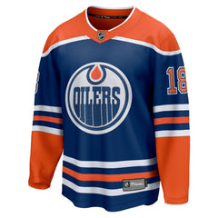 Zach Hyman Edmonton Oilers Fanatics Home Breakaway Player Jersey - NHL Jerseys