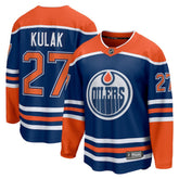 Brett Kulak Edmonton Oilers Fanatics Home Breakaway Player Jersey - NHL Jerseys