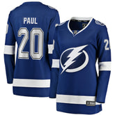 Nicholas Paul Tampa Bay Lightning Fanatics Women's Home Breakaway Player Jersey - NHL Jerseys