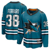 Mario Ferraro San Jose Sharks Fanatics Home Breakaway Player Jersey - NHL Jerseys