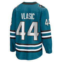 Marc-Edouard Vlasic San Jose Sharks Fanatics Home Breakaway Player Jersey - NHL Jerseys