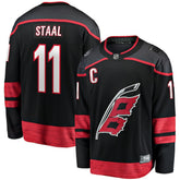 Jordan Staal Carolina Hurricanes Fanatics Home Captain Patch Breakaway Player Jersey - NHL Jerseys