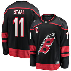 Jordan Staal Carolina Hurricanes Fanatics Home Captain Patch Breakaway Player Jersey - NHL Jerseys