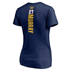 Navy Jamal Murray Denver Nuggets Women's Playmaker Name & Number V-Neck T-Shirt sale | NBA