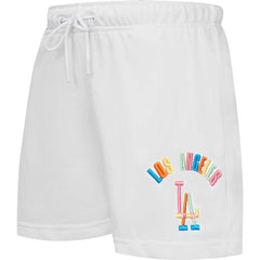 Los Angeles Dodgers Pro Standard Women's Washed Neon Shorts - MLB Shorts