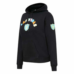 Las Vegas Raiders Pro Standard Women's Neon Fleece Pullover Hoodie | NFL Outlet