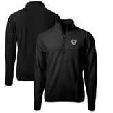 Las Vegas Raiders Cutter & Buck Cascade Eco Sherpa Fleece Big & Tall Quarter-Zip Throwback Jacket | NFL Sale