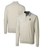 Cleveland Browns Cutter & Buck Throwback Logo Lakemont Tri-Blend Big & Tall Quarter-Zip Pullover Sweater | NFL US