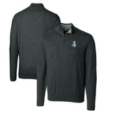 Detroit Lions Cutter & Buck Throwback Logo Lakemont Tri-Blend Big & Tall Quarter-Zip Pullover Sweater | NFL Online