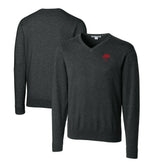 Buffalo Bills Cutter & Buck Throwback Logo Lakemont Tri-Blend Big & Tall V-Neck Pullover Sweater | NFL New