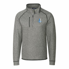 Detroit Lions Cutter & Buck Mainsail Sweater-Knit Big & Tall Half-Zip Pullover Jacket | NFL Discount