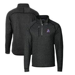 New England Patriots Cutter & Buck Mainsail Sweater-Knit Big & Tall Half-Zip Pullover Jacket | NFL Sale