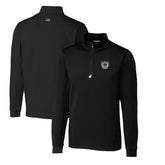 Las Vegas Raiders Cutter & Buck Throwback Logo Traverse Stretch Quarter-Zip Big & Tall Pullover Top | NFL New