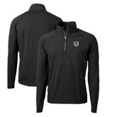 Las Vegas Raiders Cutter & Buck Adapt Eco Knit Hybrid Recycled Quarter-Zip Throwback Pullover Top | NFL US