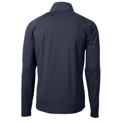 Chicago Bears Cutter & Buck Adapt Eco Knit Hybrid Recycled Quarter-Zip Throwback Pullover Top | NFL Online