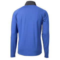 Indianapolis Colts Cutter & Buck Adapt Eco Knit Hybrid Recycled Quarter-Zip Throwback Pullover Top | NFL Hot