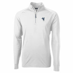 Indianapolis Colts Cutter & Buck Adapt Eco Knit Stretch Recycled Quarter-Zip Throwback Pullover Top | NFL Online