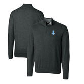 Detroit Lions Cutter & Buck Throwback Logo Lakemont Tri-Blend Quarter-Zip Pullover Sweater | NFL Discount