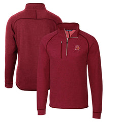 Tampa Bay Buccaneers Cutter & Buck Mainsail Sweater-Knit Half-Zip Pullover Jacket | NFL Near me