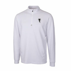 Atlanta Falcons Cutter & Buck Throwback Logo Traverse Stretch Quarter-Zip Pullover Top | NFL Discount