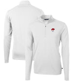 Buffalo Bills Cutter & Buck Throwback Logo Virtue Eco Pique Recycled Quarter-Zip Pullover Top | NFL Online
