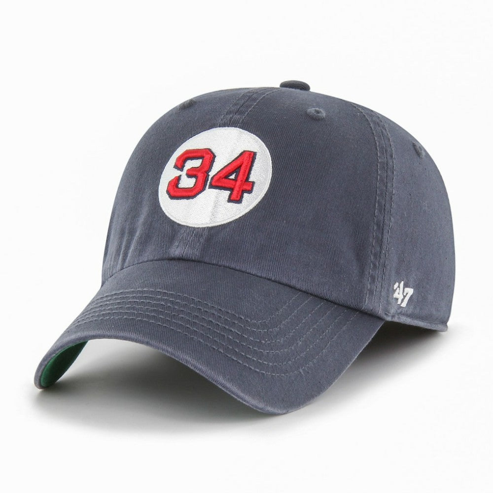 Boston Red Sox '47 Primary Team Logo David Ortiz #34 Fitted Franchise Hat - MLB Hats
