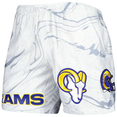 Los Angeles Rams Pro Standard Allover Marble Print Shorts | NFL Outlet