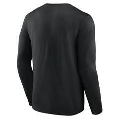 Black Sacramento Kings Gradient Logo Long Sleeve T-Shirt | NBA