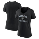Las Vegas Raiders Victory Arch V-Neck T-Shirt | NFL New