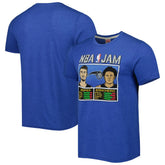 Blue Franz Wagner & Paolo Banchero Orlando Magic Homage NBA Jam Tri-Blend T-Shirt | NBA