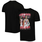 Black DeMar DeRozan & Zach LaVine Chicago Bulls Stadium Essentials Unisex Player Duo T-Shirt sale | NBA