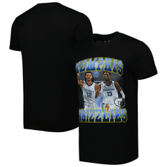 Black Ja Morant & Jaren Jackson Jr. Memphis Grizzlies Stadium Essentials Unisex Player Duo T-Shirt | NBA