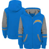 Los Angeles Chargers Preschool Stadium Color Block Full-Zip Hoodie | NFL Hot