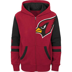 Arizona Cardinals Youth Colorblock Full-Zip Hoodie | NFL Outlet