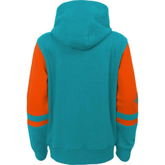 Miami Dolphins Youth Colorblock Full-Zip Hoodie | NFL Near me