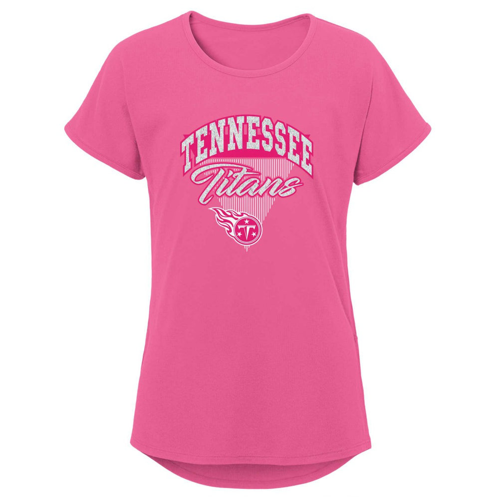 Tennessee Titans Girls Youth Playtime Dolman T-Shirt | NFL Hot