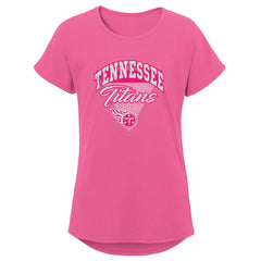 Tennessee Titans Girls Youth Playtime Dolman T-Shirt | NFL Hot