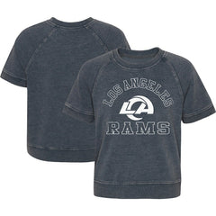 Los Angeles Rams Girls Juniors Cheer Squad Raglan T-Shirt | NFL On sale