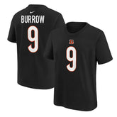 Cincinnati Bengals Joe Burrow Youth Player Name & Number T-Shirt | NFL Sale