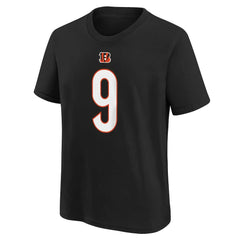 Cincinnati Bengals Joe Burrow Youth Player Name & Number T-Shirt | NFL Sale